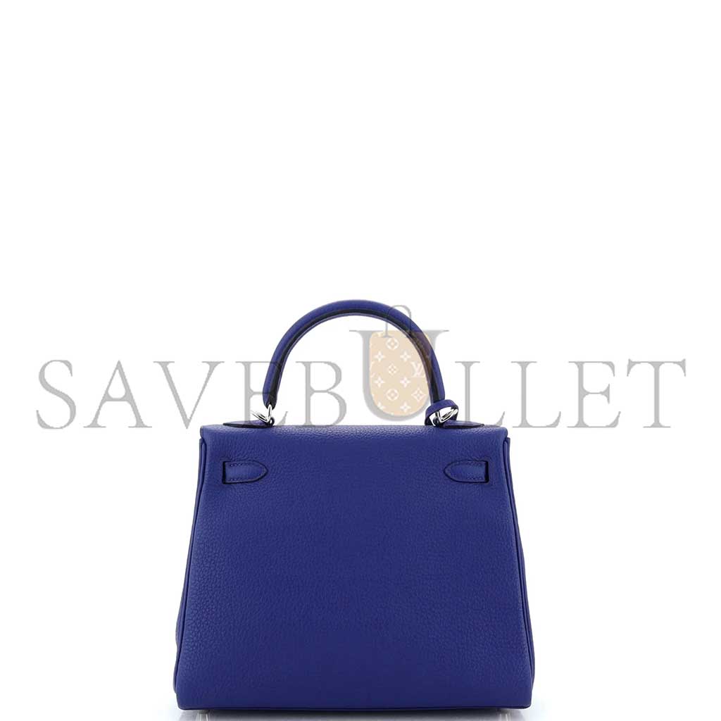 HERMÈS MASTER KELLY 25 TOGO WITH PALLADIUM HARDWARE 25 (25*17*7cm)